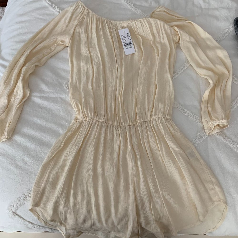 Off the shoulder romper